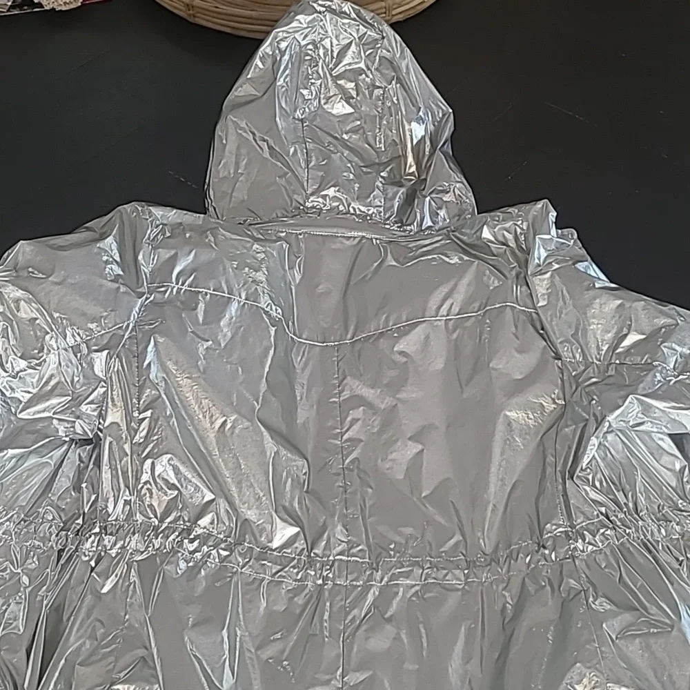 Tory Sport Metallic Windbreaker